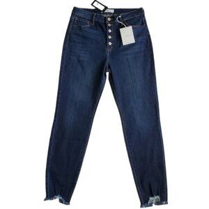 KanCan Dark Blue High Rise Revolution Denim Size 13/30
